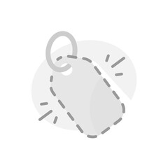 Poster - still empty, no product yet concept illustration flat design. simple modern graphic element for empt