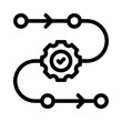 © Uicon Studio - procedure line icon