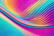colorful oblique line drawing background holographic color abstract background