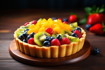 Wall Mural - Delicious Fruit Tart