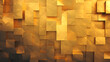 Digital retro gold textured graphics poster background
