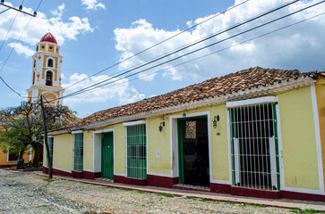 Wall Mural - church in the mountains