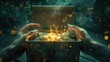 © 2D_Jungle - Imagine you're opening the box. What's the first thing you see? Write about that moment.