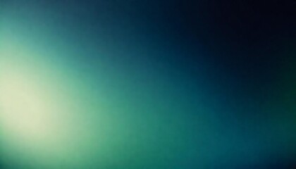Wall Mural - green dark blue gradient background