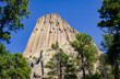 Devils Tower National Monument, Butte in Wyoming