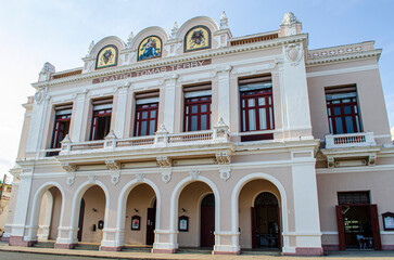 Wall Mural - facade of a building country