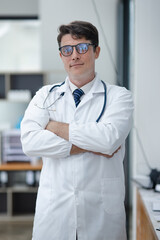 Wall Mural - doctor in hospital, medical and healthcare,