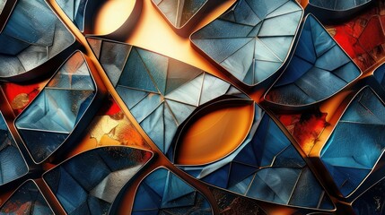 Wall Mural - stained glass window