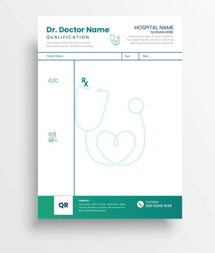 Medical letterhead design