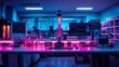 A Fourier transform infrared spectroscopy apparatus analyzing chemical bonds in a sample,Spectroscopy setup