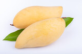 Fototapeta  - mango on white backgroud
