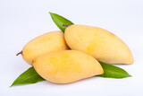 Fototapeta  - mango on white backgroud
