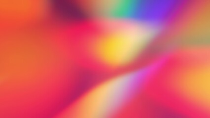 vivid blurry pink red orange yellow blue purple rainbow color gradient abstract background. light th