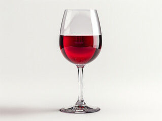 Sticker - glass of red wine