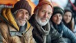 © R Studio - Bonds of Climate Displacement, Elderly Wisdom Guiding the Young, Powerful for Documentaries