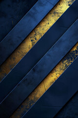 Wall Mural - blue and gold lines abstract vertical background or pattern, creative design template