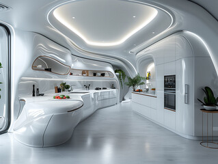 Sticker - modern kitchen interior