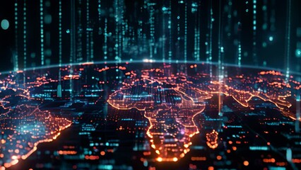 Poster - Digital Representation of Global Data Network Connectivity and Information Flow