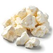 curds insolated on white background
