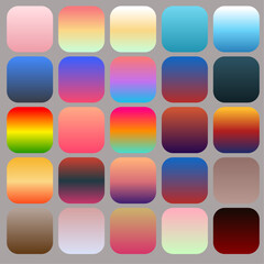 Background Gradients Color palette