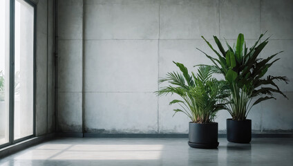 Wall Mural - creative layout of colorful palm leaves on a white background in the rays of the sun, with shadows. 