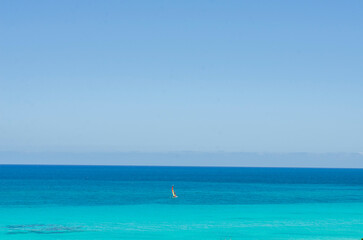 boat on the sea