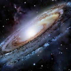 Wall Mural - galaxy in space