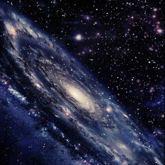 Wall Mural - galaxy in space