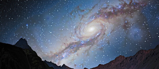Wall Mural - galaxy in space