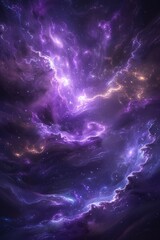 Wall Mural - the celestial bodies shimmer in the vast expanse of outer space. sky full of stars and planets.