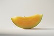 Earl s melon sliced and photographed on white background