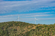 Wind Power Generation in the Hills of Aydin, Turkey