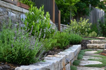 Poster - Rosemary garden