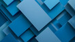 © MistoGraphy - A soothing image of a geometric design with multiple overlapping squares, transitioning smoothly through shades of sky blue to deeper azure