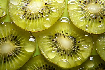 Sliced kiwi