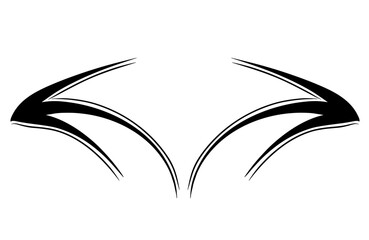 Poster - Hand Drawn doodle arrow icon. vector graphic illustration