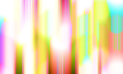 Poster - Abstract Multicolored gradient blurred vertical lines, Abstract motion blurred background