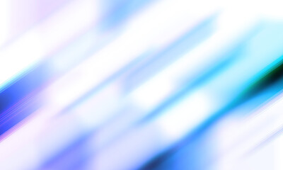 Poster - Abstract Green, Blue and Violet gradient blurred diagonal lines, Abstract speed motion blurred background