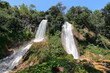 Salto El Rocio Waterfall two branches, Centinelas del Rio Melodioso Hike, Guanayara Park, Sierra de Escambray Mountains. Cienfuegos Province-Cuba-216