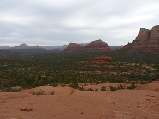 Canvas Print - Red rock scenic byway Sedona Arizona Etats-Unis