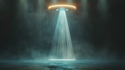 Wall Mural - ufo or alien spaceship