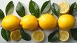 Abundant Lemons with Bright Green Leaves