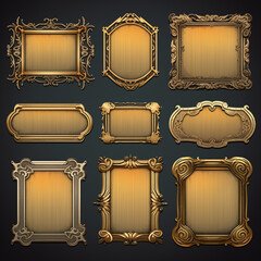 Decorative frames set