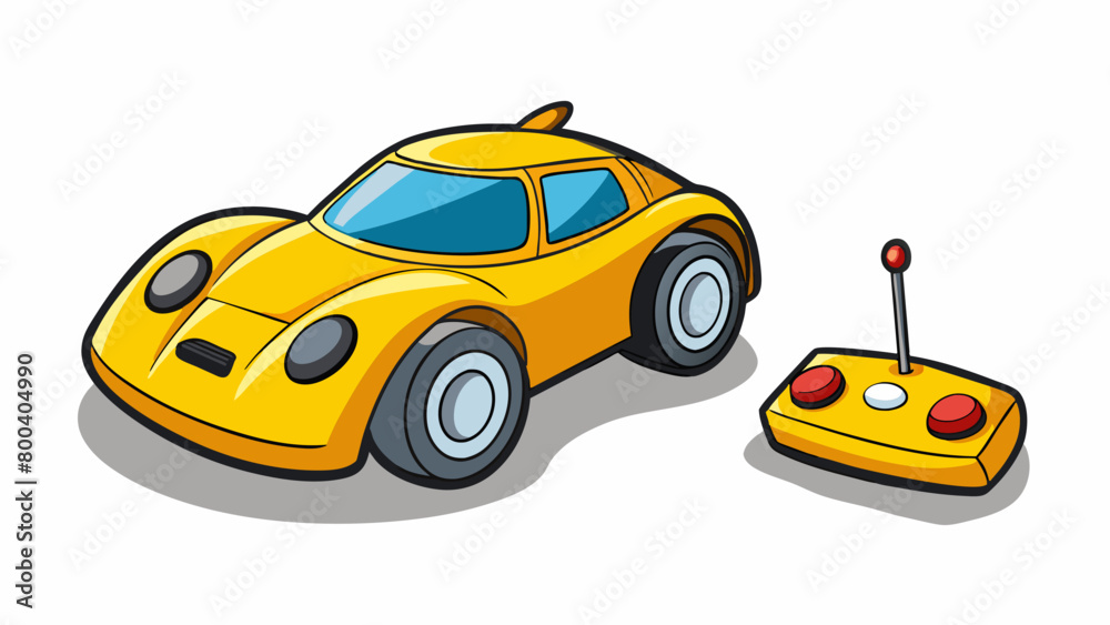 Remote Control Car Deviantart A mini remote control race car with a vibrant yellow body and a low ...