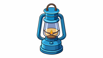 Aufkleber - A modern lantern of sleek metal and glass powered by a battery instead of a traditional flame. Its adjustable brightness setting makes it perfect for. Cartoon Vector.