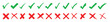 © Madusanka - Click the check mark vector button.  Vector of a red cross with a green checkmark.