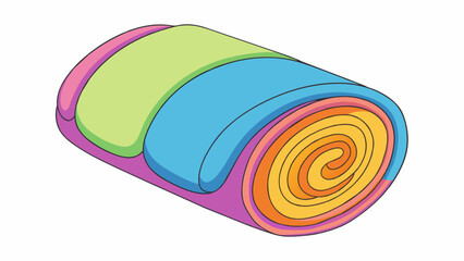 Poster - A soft colorful material that can be rolled stretched and sculpted into almost anything imaginable. It has a nonsticky surface that is easy to work. Cartoon Vector.
