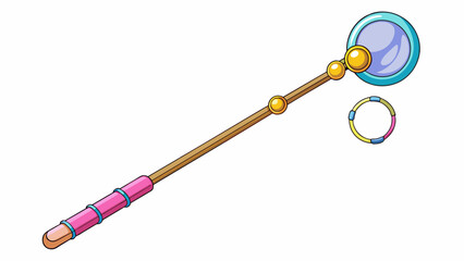 Poster - For those who enjoy making bubbles in various shapes and sizes this bubble wand is the perfect choice. It features a long telescoping stick with. Cartoon Vector.