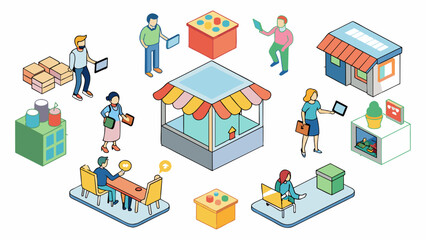 Poster - In addition to being a source of information and entertainment the web is also a place for communication and collaboration. This can be depicted by a. Cartoon Vector.