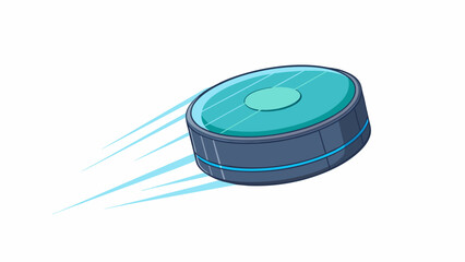 Aufkleber - The hockey puck is known for its incredible speed and ability to glide effortlessly across the ice. Its smooth surface and round shape make it easy to. Cartoon Vector.
